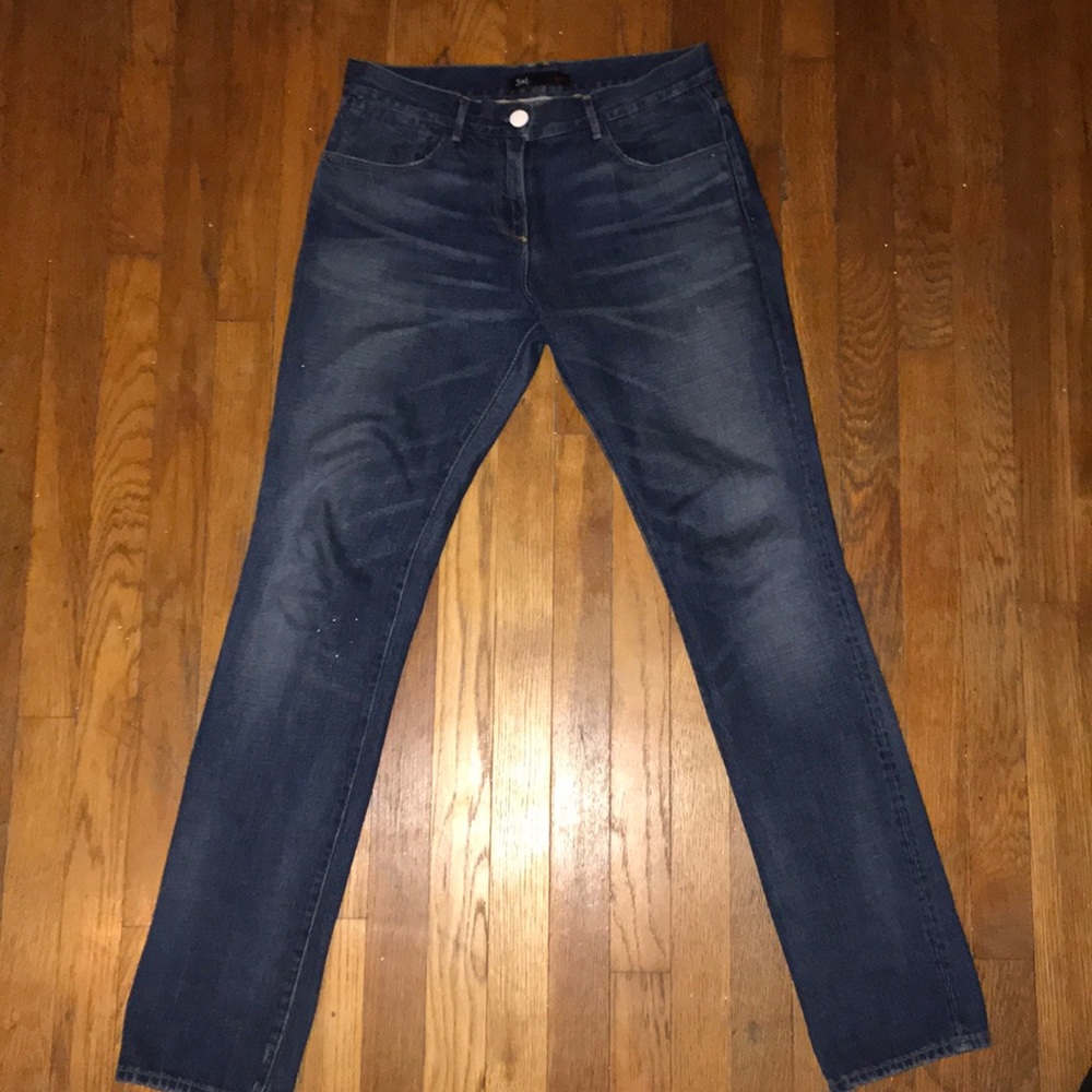 3X1 women’s straight crop jeans size 28.